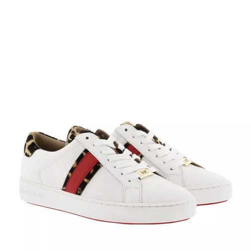 MICHAEL Michael Kors Irving Stripe Lace Up Sneakers Optic White/Natural Low-Top Sneaker