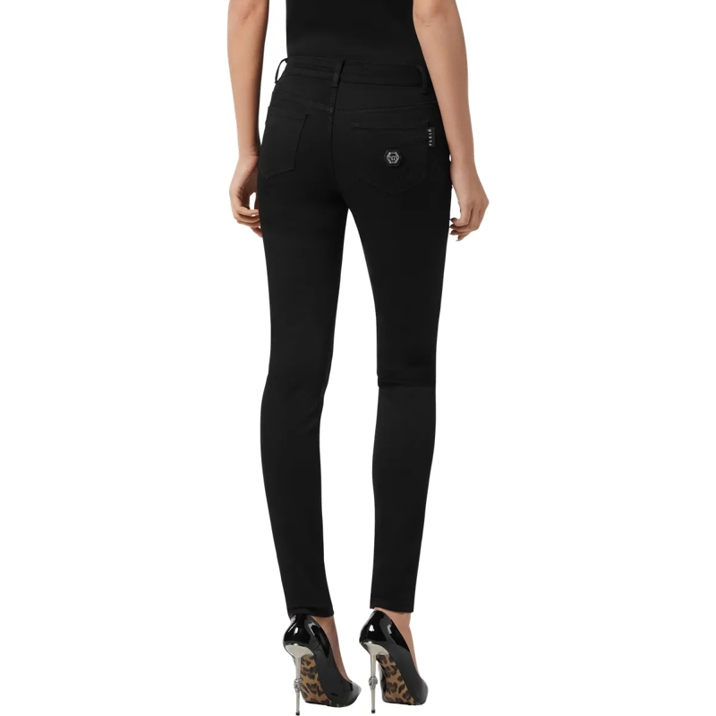 Philipp Plein Skinny-Leg-Jeans Jeggings Fatale schwarz(Image 2)