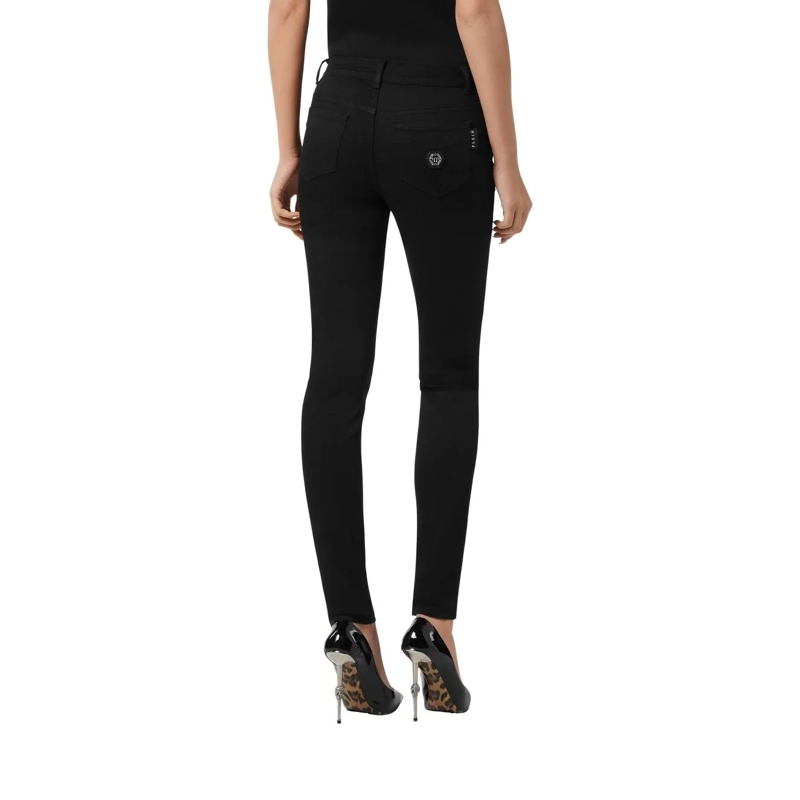 Philipp Plein Skinny-Leg-Jeans Jeggings Fatale schwarz(Image 4)