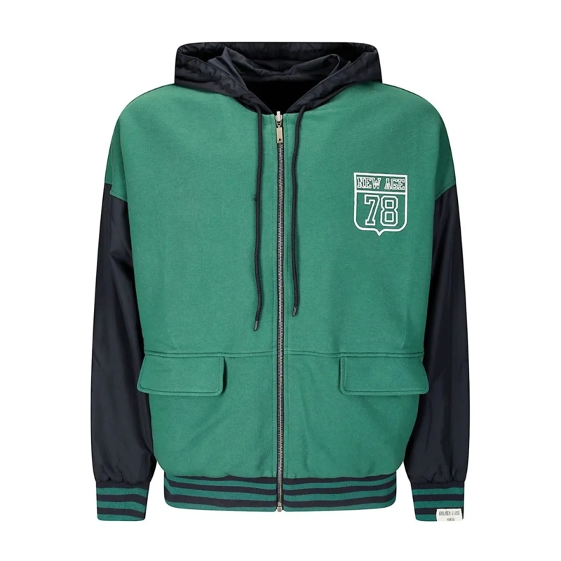 Golden Goose  Forest Green Hoodie Green