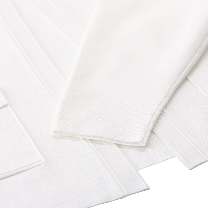 Luisa Cerano Vest Feinstrick-Blouson off-white(Image 4)