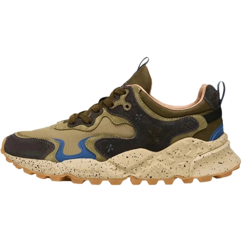 Flower Mountain Low-Top-Sneaker Sneakers Green grün