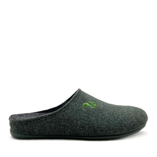 thies Hausschuh thies 1856 ® Recycled PET Slipper vegan forest gre grün