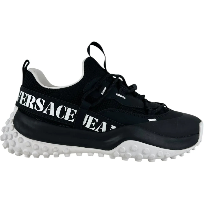 Versace Jeans Couture Low-Top-Sneaker Heren Sneaker schwarz