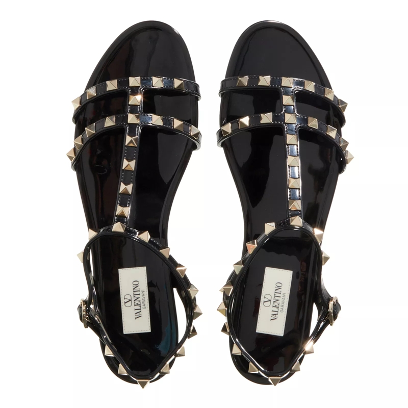Valentino Garavani Riemchensandalen Sandal Summer Rockstud  Black(Image 4)