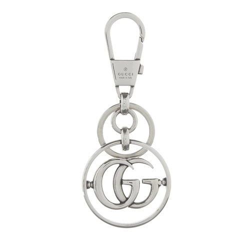 Gucci Schlüsselanhänger Double G keychain Silver