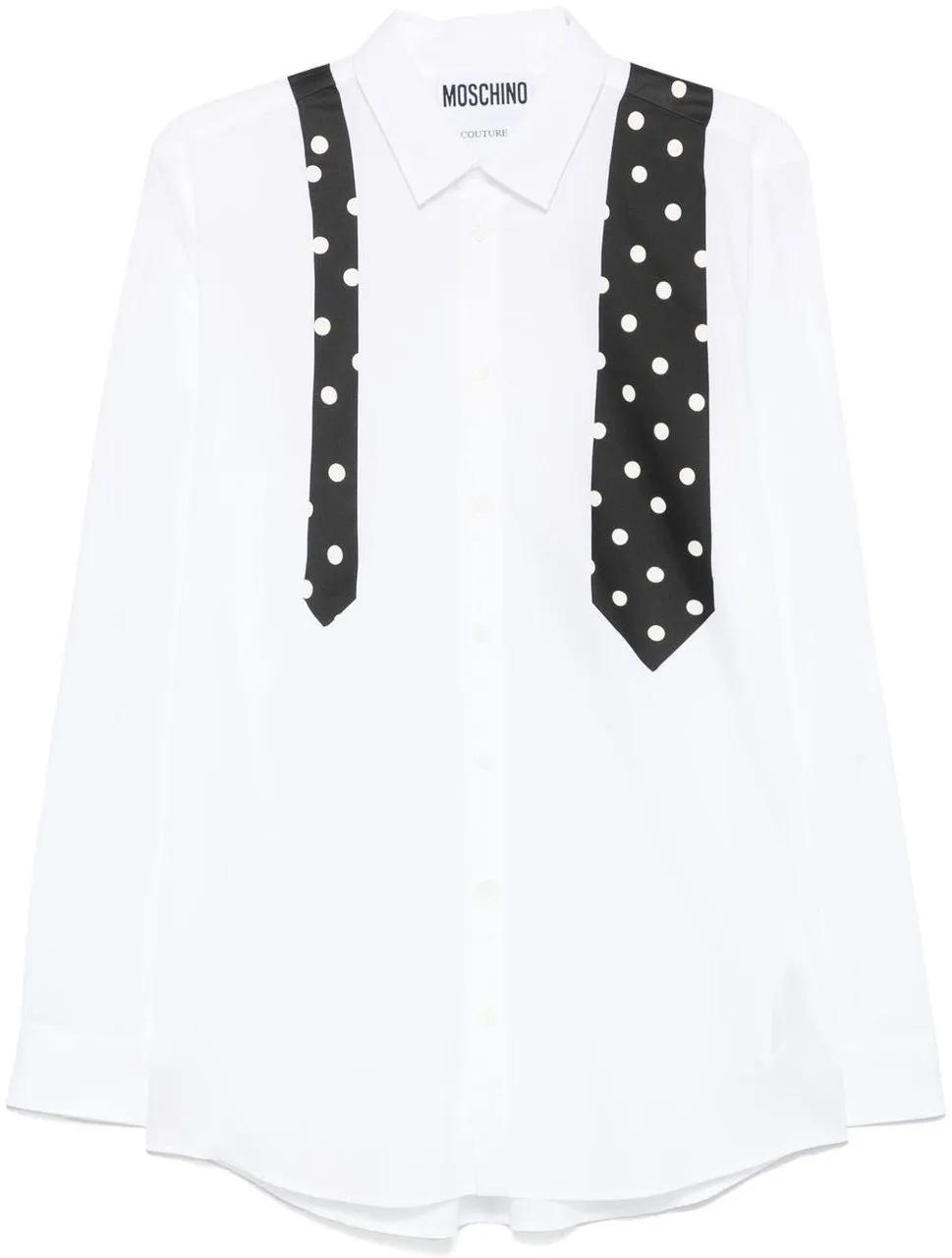 Thumbnail - Moschino - Shirts White - Größe 41 - weiß