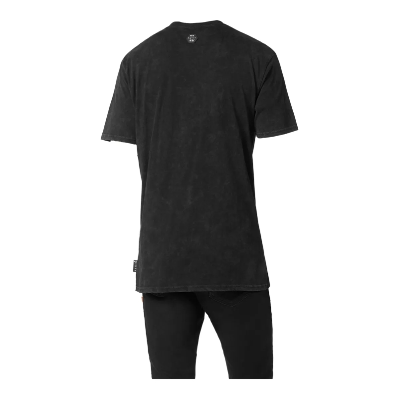 Philipp Plein T-Shirt T-Shirt Racing Mit Schmucksteinen schwarz(Image 7)