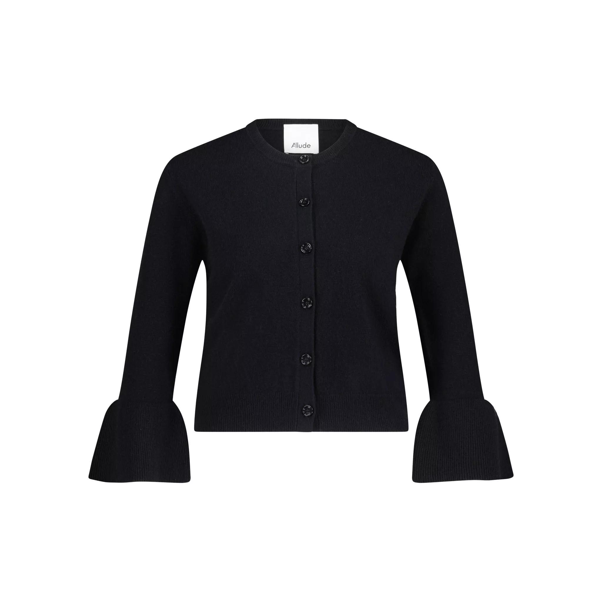 Thumbnail - Allude - Strickjacke aus Woll-Kaschmir-Mix 47702374023514 - Größe S - black