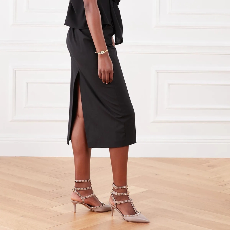 Valentino Garavani Pumps Ankle Strap Poudre(Image 2)