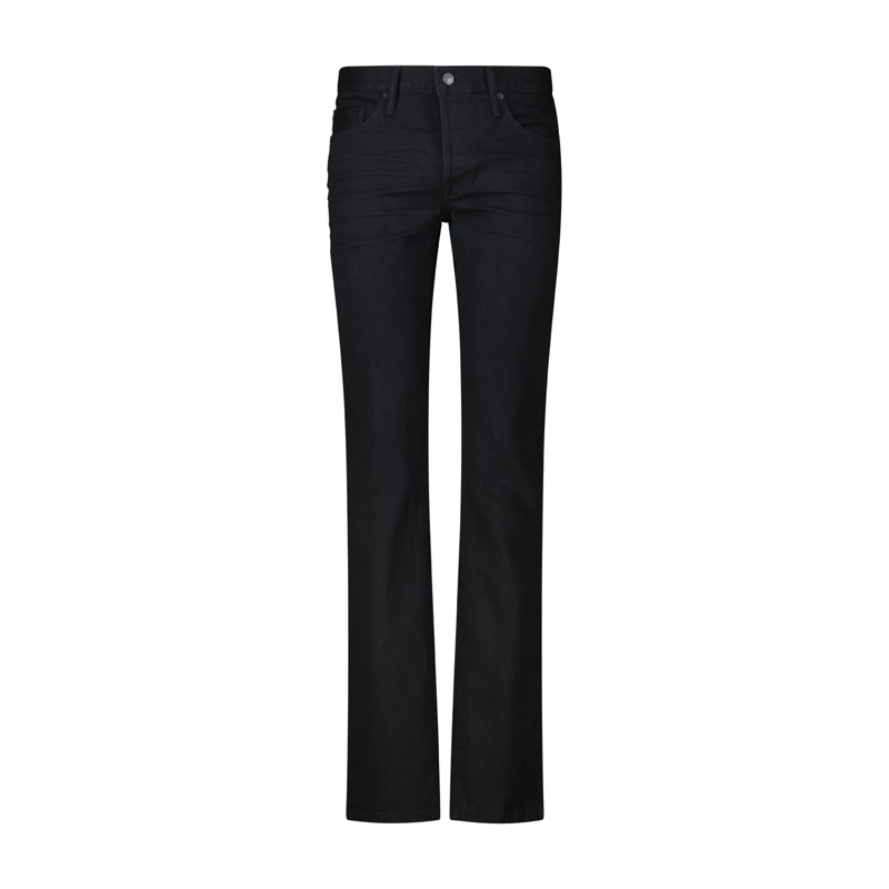 Tom Ford Jeans Straight-Fit Jeans schwarz