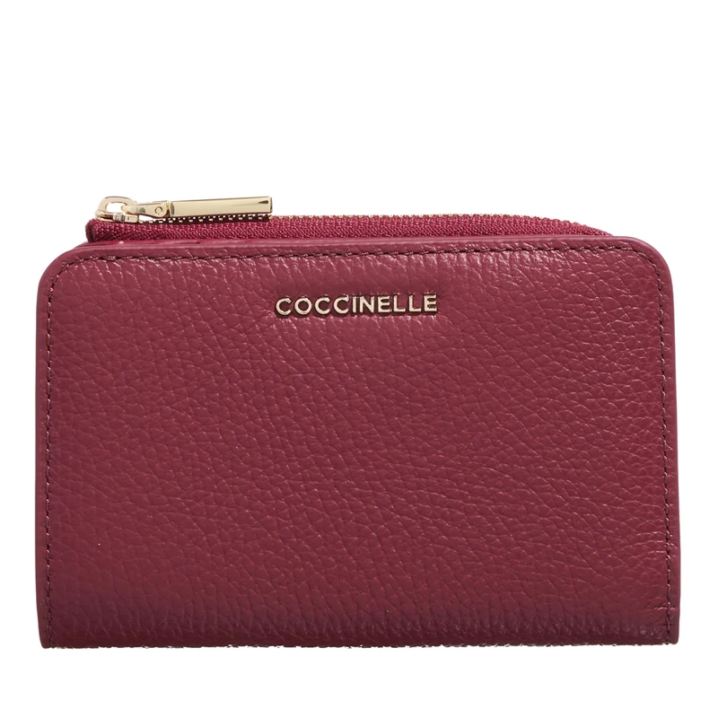 Coccinelle Bi-Fold-Portemonnaie Metallic Soft Ribes