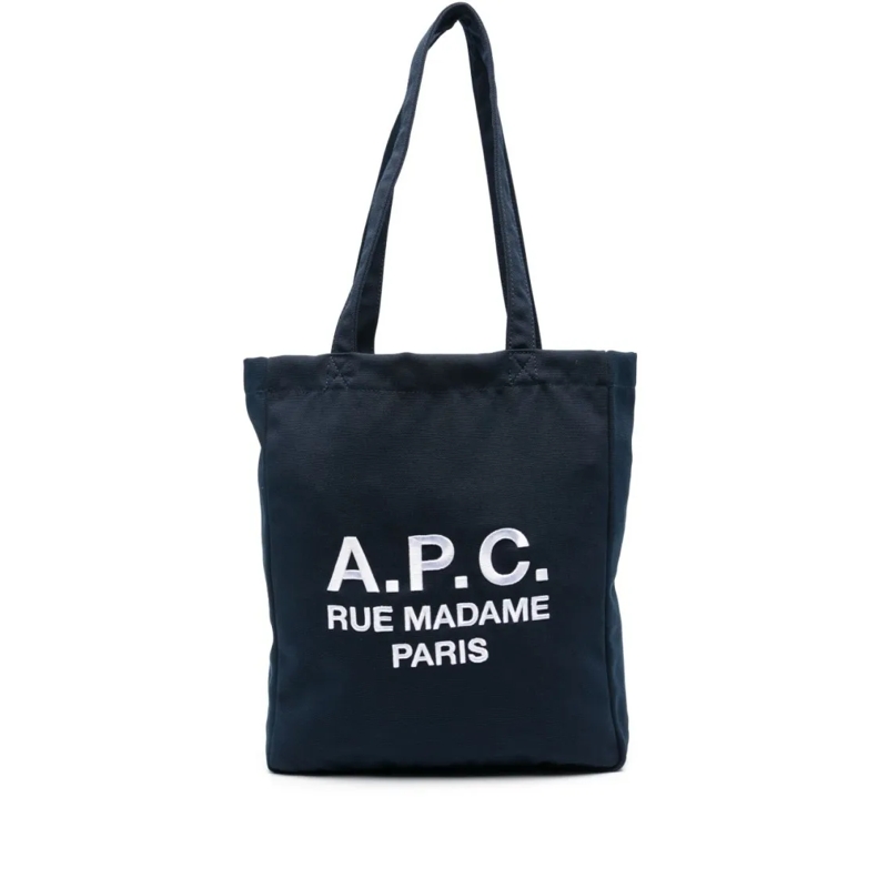 A.P.C. Fourre-tout Tote Lou Rue Madame Bag Blue