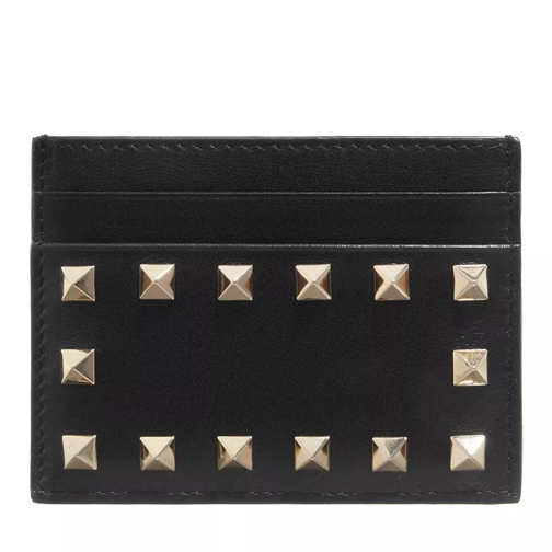 Valentino Garavani Card Holder Leather Black Korthållare