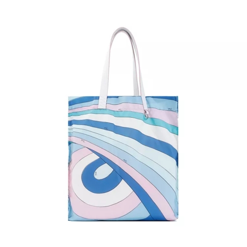 Pucci Blue Printed Tote Blue Fourre-tout