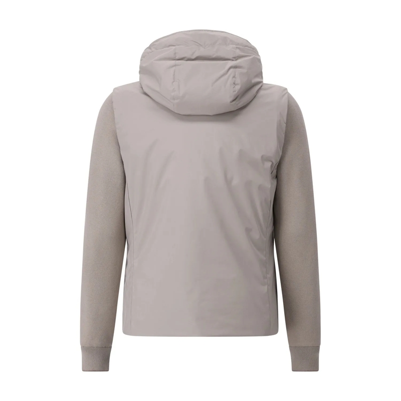 Moorer Veste de transition Structured Ivory Jacket With Classic Silhouette Neutrals(Image 10)