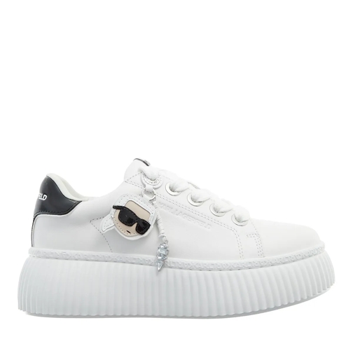 Karl Lagerfeld Low-Top Sneaker Kreeper Lo Nft Twin Pendant Lo White Lthr