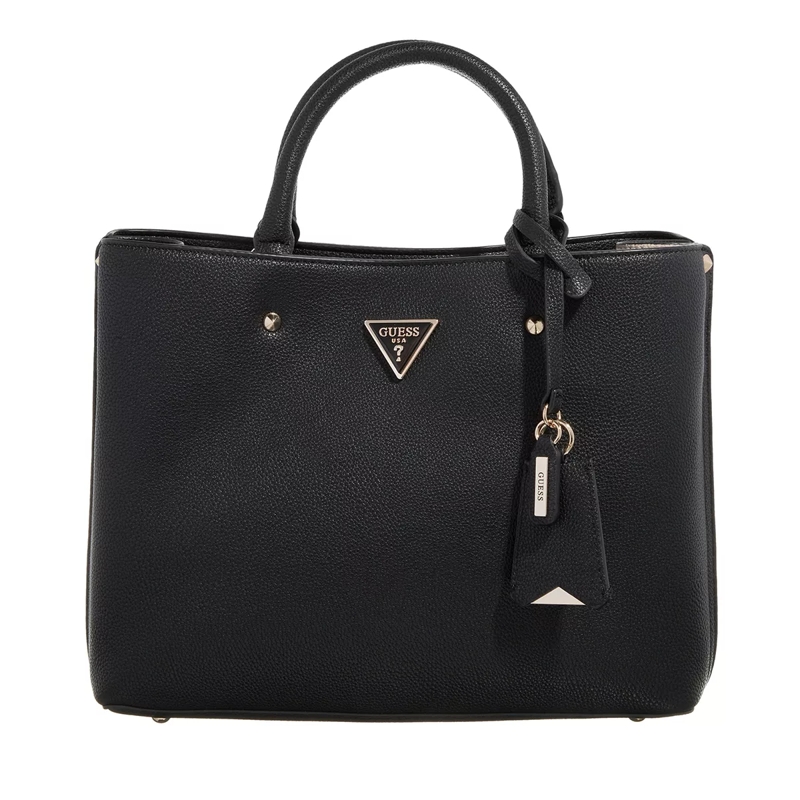 Guess Tote Meridian Girlfriend Satchel Black