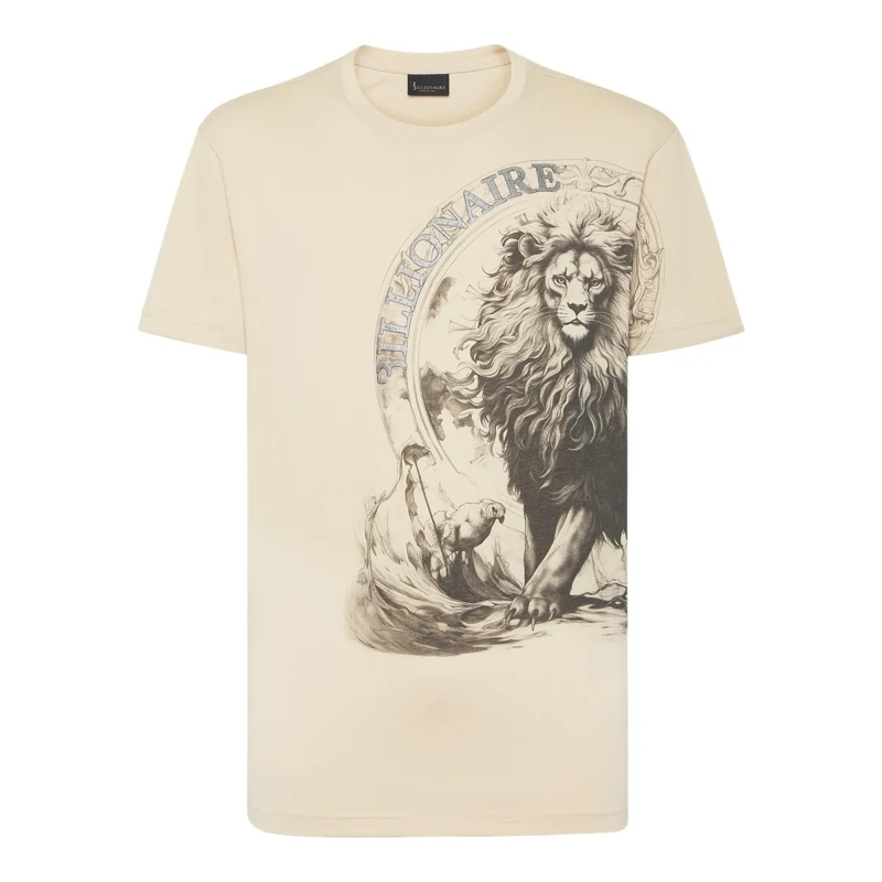 BILLIONAIRE T-Shirt T-Shirt Rundhalsausschnitt beige