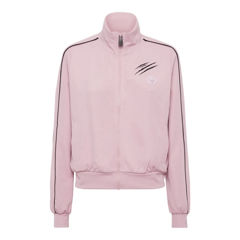 Plein Sport Daunenjacke Sweatjacke rose