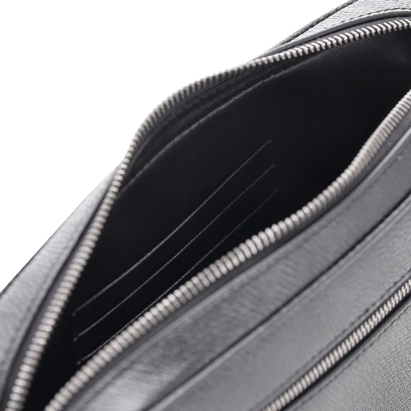 Valentino Garavani Geldbörse Pochette aus Leder schwarz(Image 6)