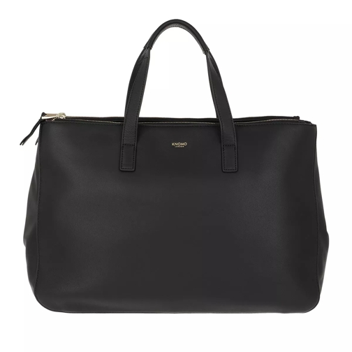 KNOMO LONDON Derby Handle Bag 14" Black Businesstasche