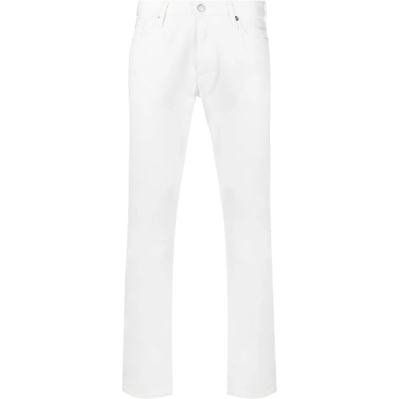 Emporio Armani Jeans Slim Fit Jeans White weiß
