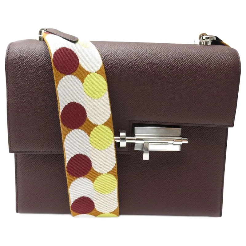 Hermès Crossbody Bag NEUE HERMES VERROU 21 HANDTASCHE ROT EPSOM LEDER S rot