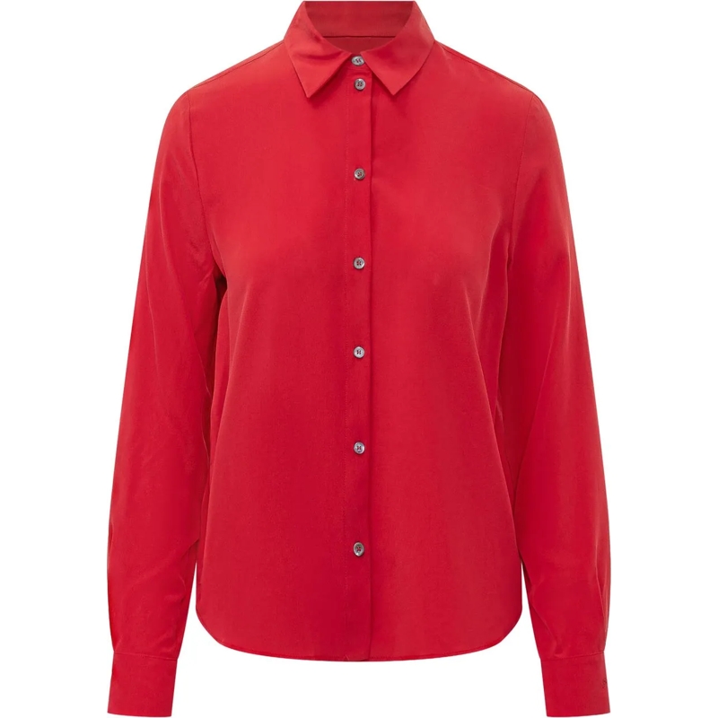 Pinko Bluse Camicia Crackers rot