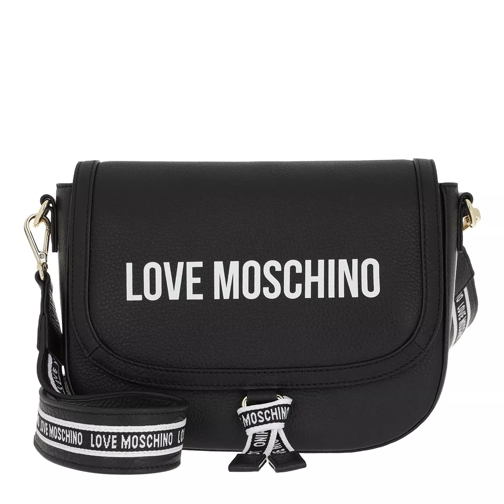 Love Moschino Shoulder Bag Leather Nero Crossbody Bag