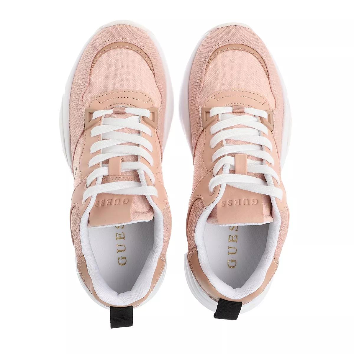 Rose gold guess on sale sneakers