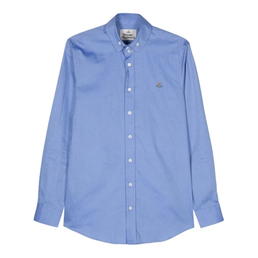 Vivienne Westwood Cerulean Blue Slim Fit Shirt Blue Shirts