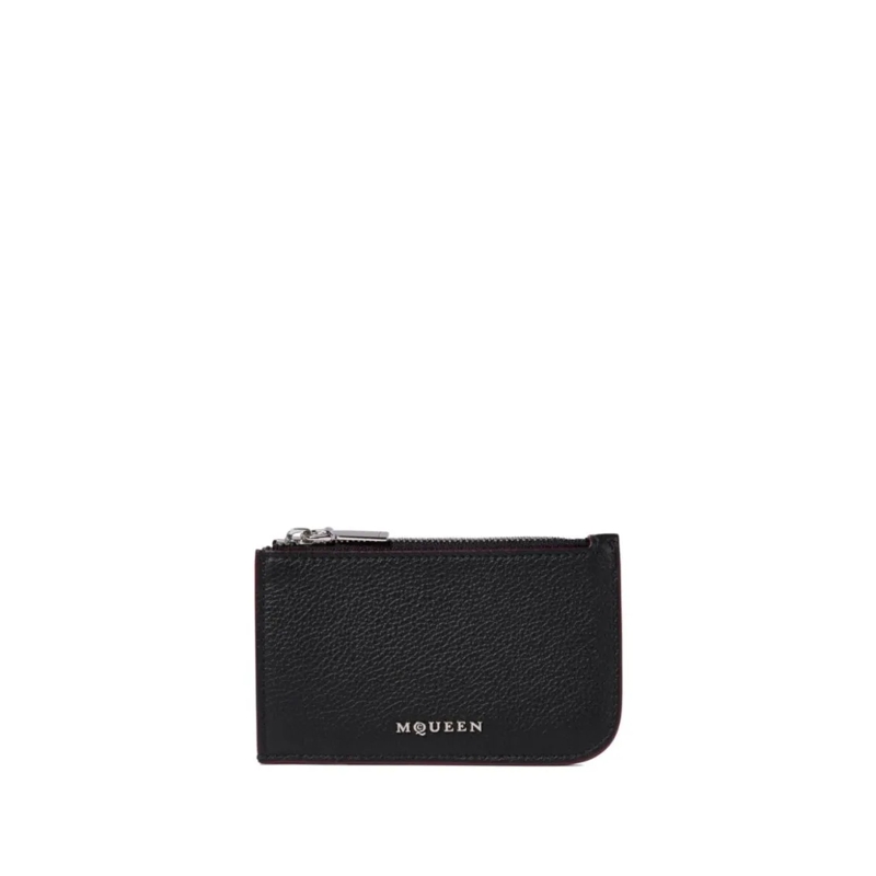 Alexander McQueen Porte-monnaie Wallets Black schwarz
