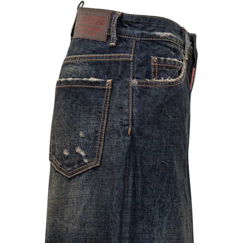 Dsquared2 Jeans Boyfriend Jeans Dsquared2 dunkelblau(Image 4)