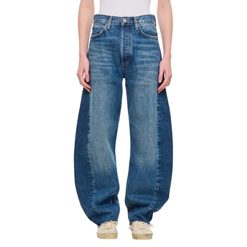 Agolde Jeans Luna Pieced Jean In Split Blue