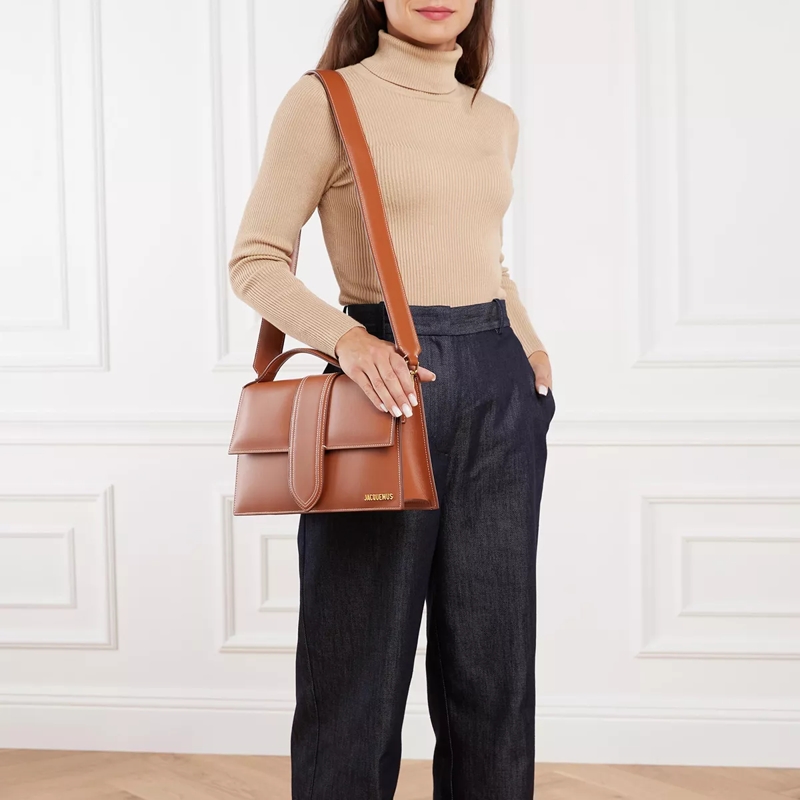 Jacquemus Satchel Le Bambinou Brown(Image 3)