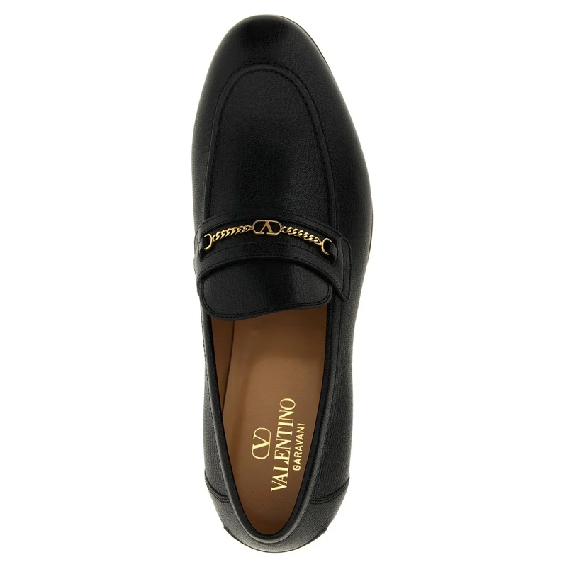 Valentino Garavani Loafer 'Vlogo Signature' Loafers Black(Image 4)