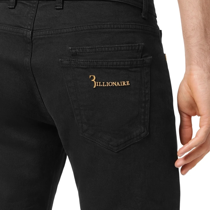 BILLIONAIRE Jeans mit geradem Bein Jeans Regular Fit schwarz(Image 4)