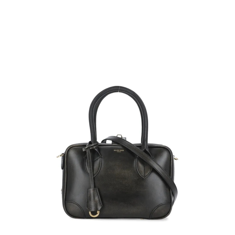 Golden Goose Draagtas Black Vita Bag Schwarz