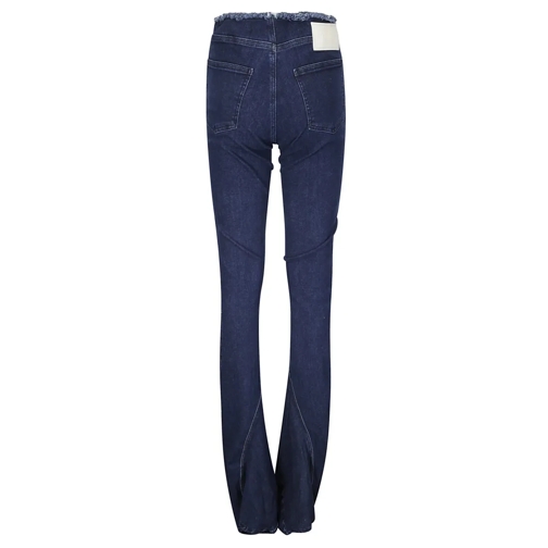 Ottolinger Jeans Denim Trousers With Fringed Profile Blue (Image 2)