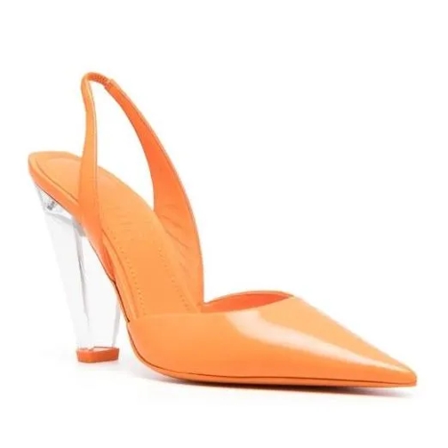 3Juin Orange Kristen Heeled Sandals Orange Talon haut