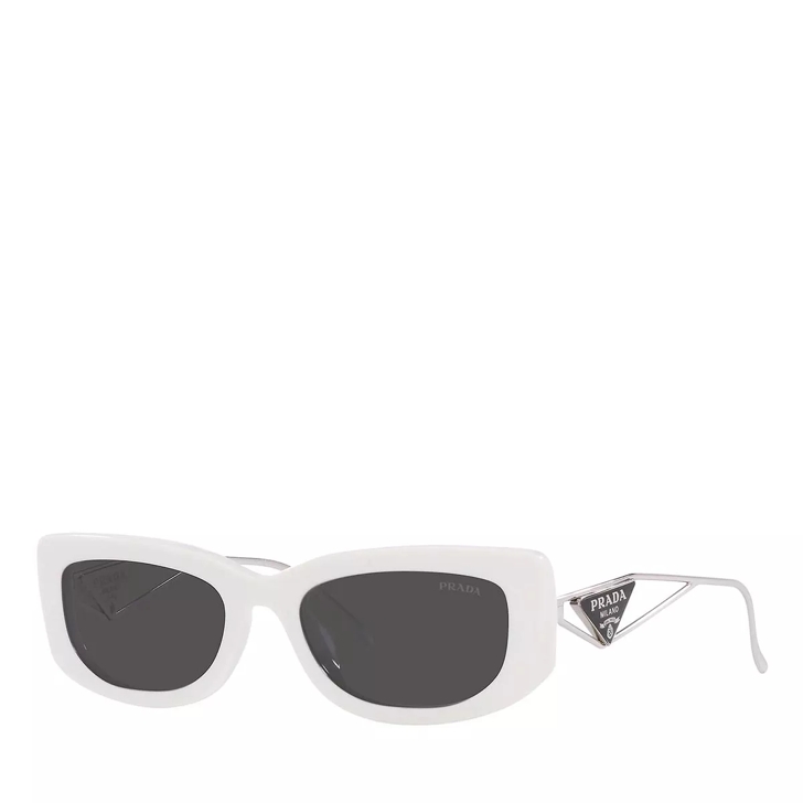 Prada Sunglasses 0PR 14YS Talc Sunglasses