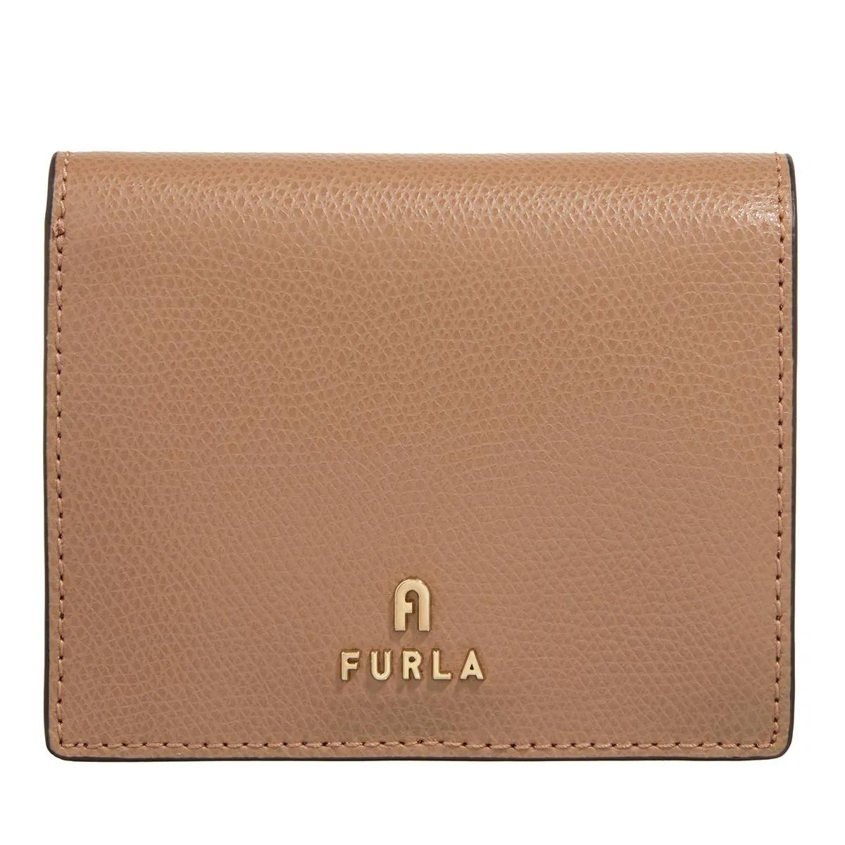 Furla Portemonnaie - Furla Camelia S Compact Wallet Bifold Coin - Gr. unisize - in Braun - für Damen