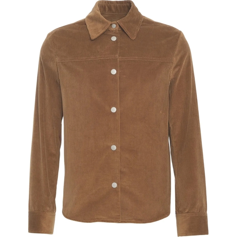 Jacob Cohen Übergangsjacke Shirt jacket in corduroy braun