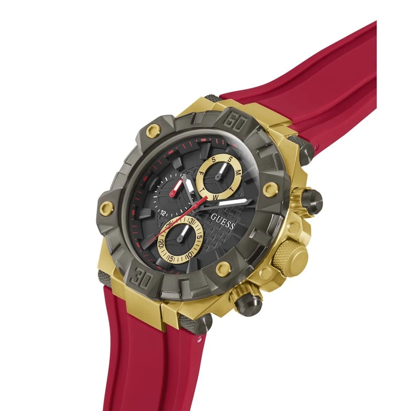 Guess Quarzuhr Quarz-Analoguhr Ignite rot(Image 7)