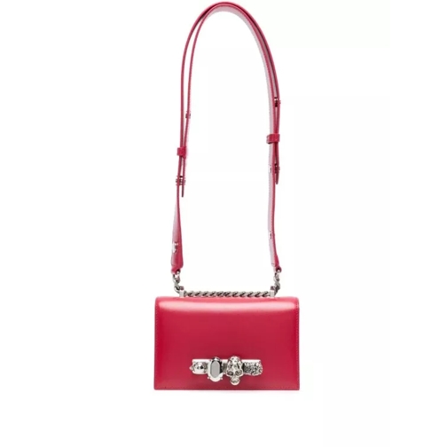 Alexander McQueen The Biker Mini Red Bag Red Minitasche