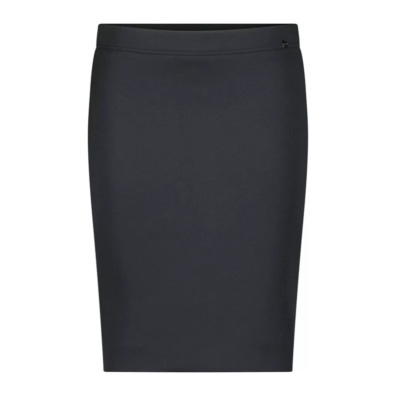 Marc Cain Midirock Rock aus Stretchjersey Schwarz