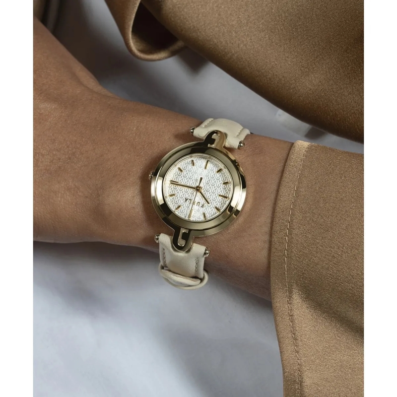 Furla Quarzuhr Quarz Analog Uhr Furla Arch-Bar beige(Image 4)
