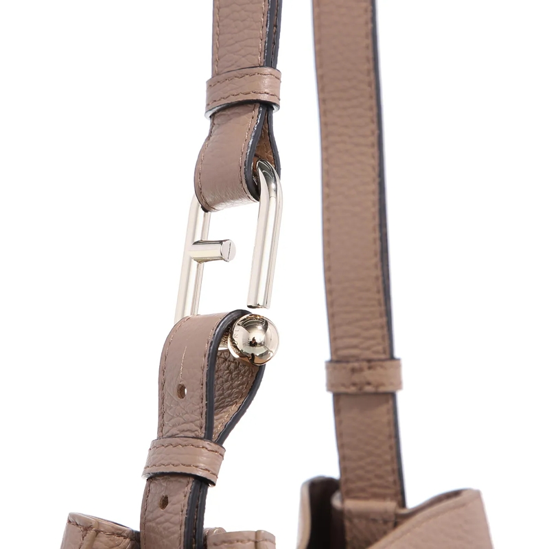 Furla Bucket Bag Furla Nuvola Mini Bucket Bag 20 Toffee(Image 4)