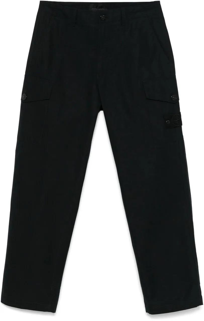 Thumbnail - Stone Island - trouser ghost black - Größe 31 - schwarz